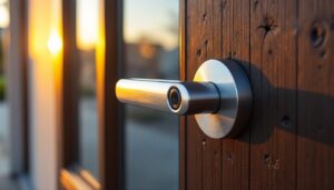 explorez comment une caméra espion discrètement intégrée à la poignée de porte renforce la sécurité de votre domicile en surveillant efficacement les entrées, tout en restant invisible aux yeux des intrus.