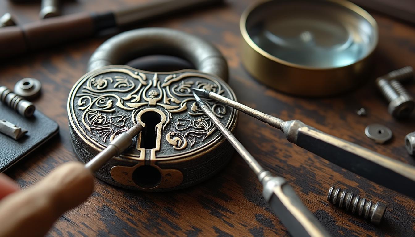 découvrez comment réussir la remise en état d'une serrure ancienne grâce à nos conseils complets et astuces pour préserver son authenticité et garantir son bon fonctionnement.