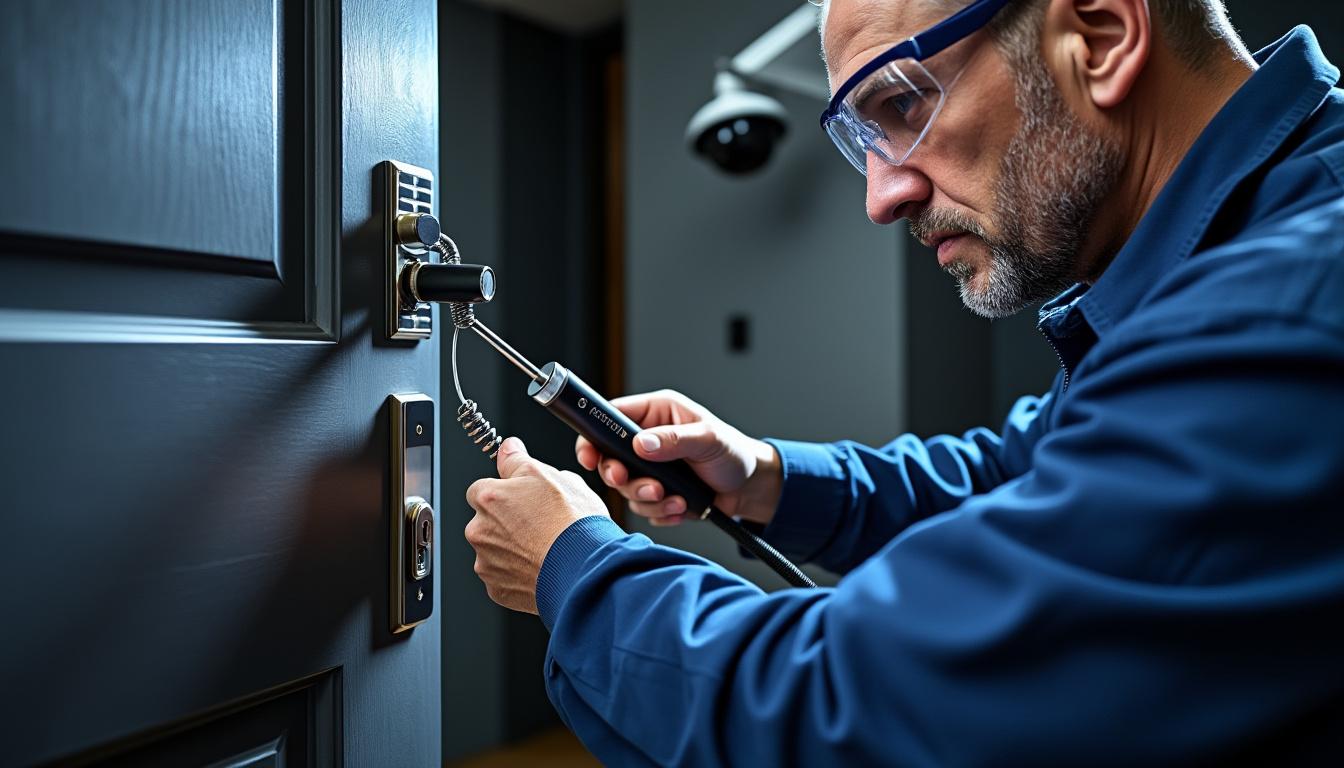 découvrez comment une caméra endoscopique de serrure transforme la sécurité des foyers en offrant une surveillance discrète et efficace pour protéger votre maison.