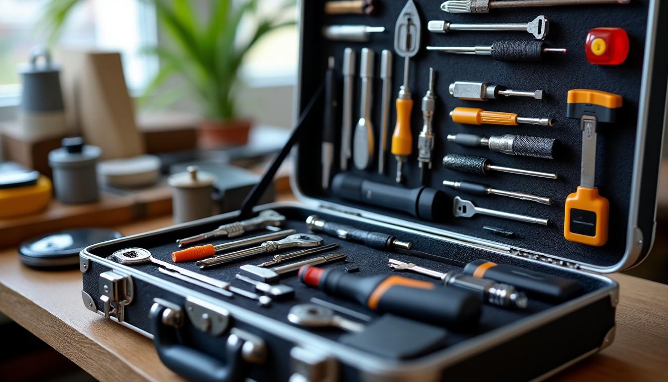 découvrez les fonctionnalités essentielles d'une valise serrurier mobile, conçue pour offrir praticité, organisation et efficacité aux professionnels de la serrurerie en déplacement.