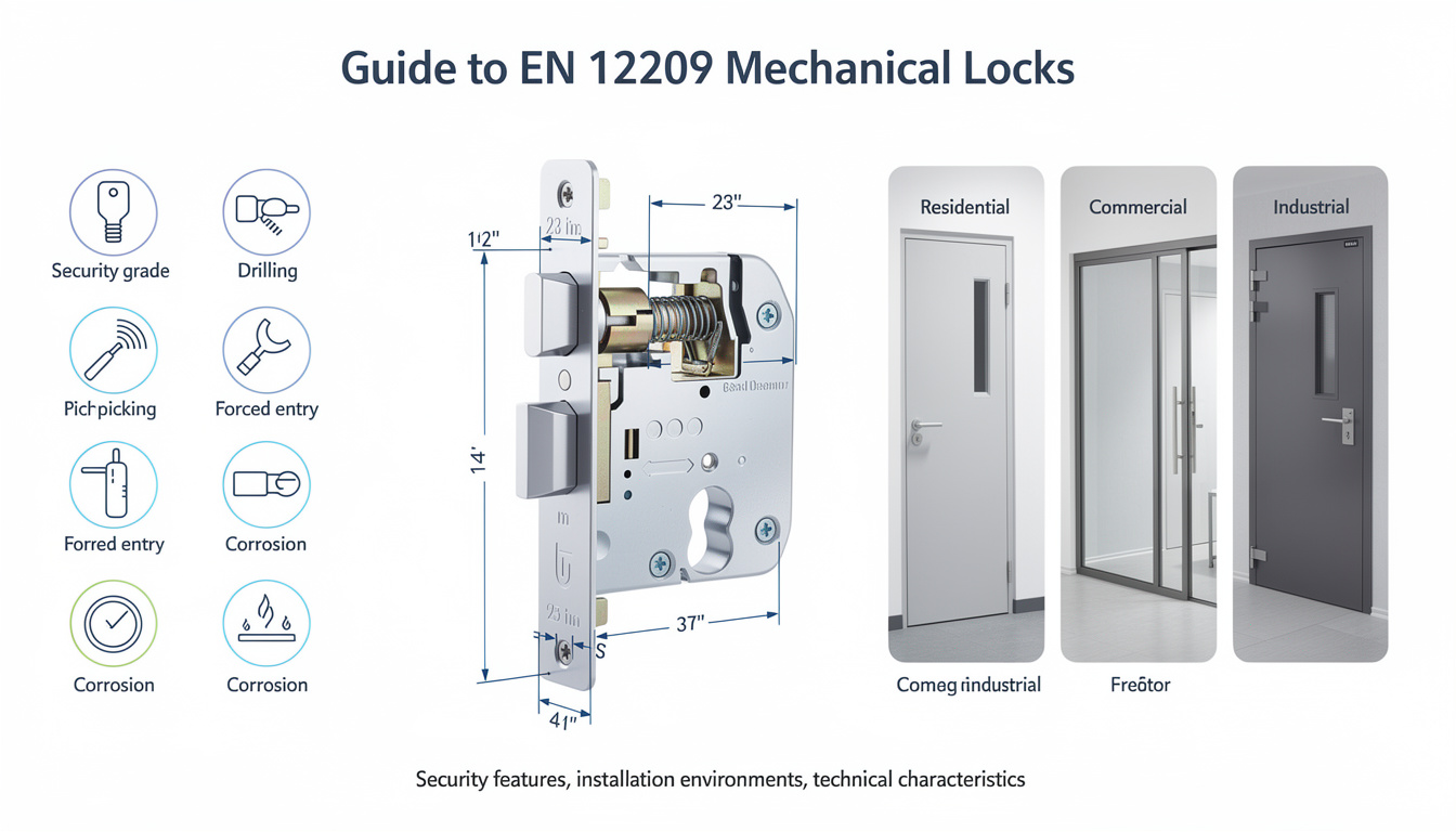 découvrez notre guide complet sur la norme en 12209, qui régit les serrures mécaniques, pour garantir sécurité et conformité lors de l'installation et du choix de vos équipements.