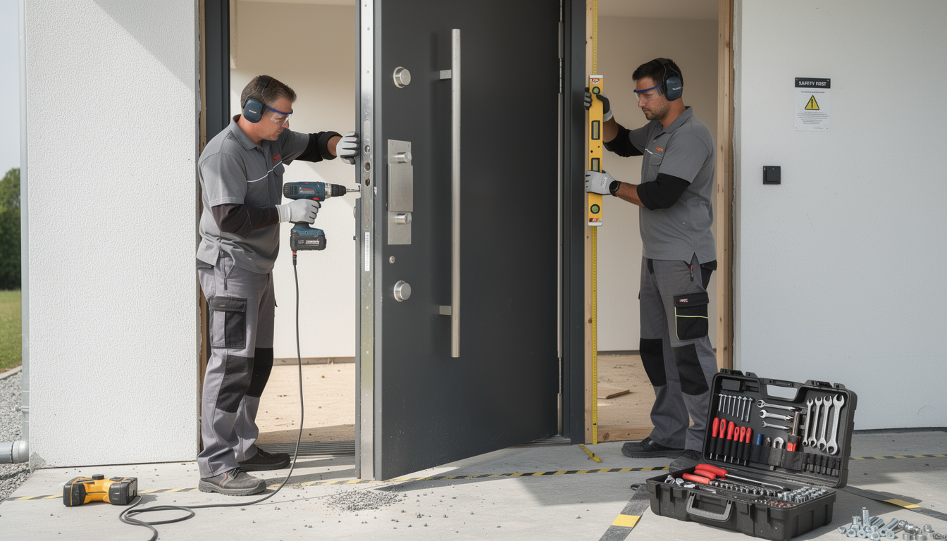 découvrez les 5 erreurs à éviter absolument lors de l'installation d'une porte blindée pour garantir votre sécurité et la longévité de votre équipement.