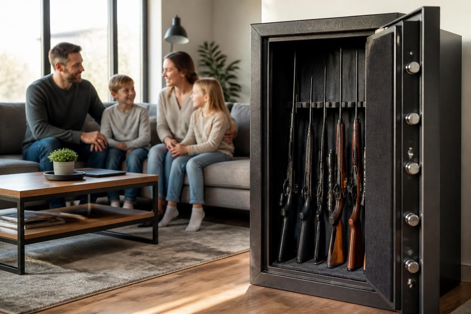 découvrez comment un coffre-fort pour armes à feu assure la sécurité de vos armes, protège vos biens précieux et garantit la sécurité de votre famille.